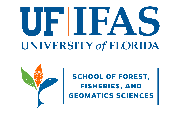 UF/IFAS School of Forest, Fisheries, and Geomatics Sciences Logo